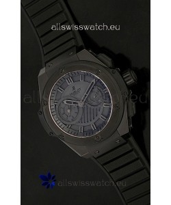 Hublot Big Bang King Power All Black Swiss Watch Ceramic Case