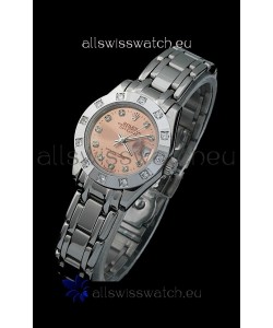 Rolex Datejust Ladies Swiss Replica Ladies Watch in Brown Dial