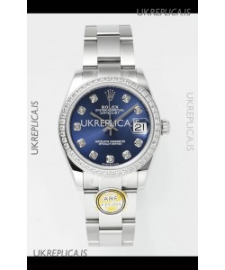 Rolex Super Clone Datejust Blue Dial Steel Case 31MM Super Clone Watch 