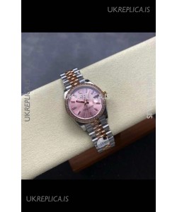 Rolex Super Clone Datejust 31MM Champange Dial Rose Gold Super Clone Watch 