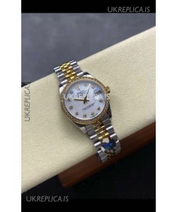 Rolex Super Clone Datejust 31MM Pearl Dial Yellow Gold Super Clone Watch 