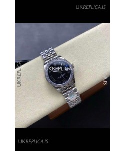 Rolex Super Clone Datejust 31MM Black Dial Steel Case Super Clone Watch 