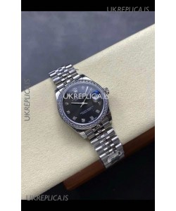 Rolex Super Clone Datejust 31MM Grey Dial Steel Case Super Clone Watch 