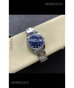 Rolex Super Clone Datejust 31MM Blue Dial Steel Case Super Clone Watch 