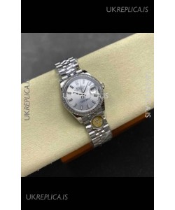 Rolex Super Clone Datejust 31MM Steel Dial Jubilee Super Clone Watch 