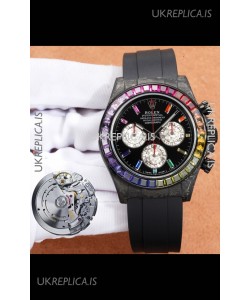 Rolex Daytona DiW Carbon Edition Watch - Forged Cabon Super Clone Watch 
