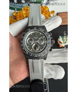 Rolex Daytona DiW Nova Grey Carbon Fiber Super Clone Watch 