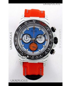 Rolex Daytona DiW Veloce White Carbon Red Dial Super Clone Watch 