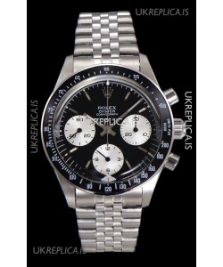 Rolex Daytona Paul Newman 37MM Tiffany & Co Black Dial Manual Wind Super Clone Watch 