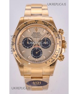 Rolex Daytona 126508 Yellow Gold FREE SPRUNG MVMT Super Clone Watch 