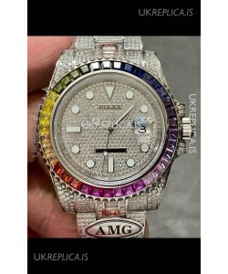 Rolex Submariner 116610 Iced Out Edition 8 Swiss Replica Watch 