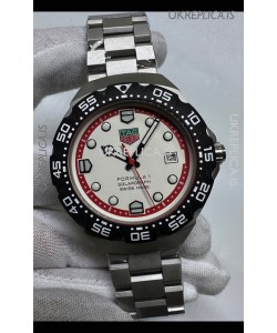 Tag Heuer Formula 1 White Dial Automatic Movement Japanese Replica Watch 