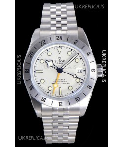 Tudor Black Bay PRO 79470-0004 GMT White Dial Jubilee Super Clone Watch 