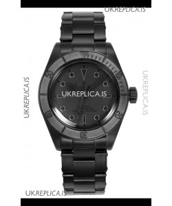 Tudor Black Bay PVD Case Black Dial Swiss Replica Watch 