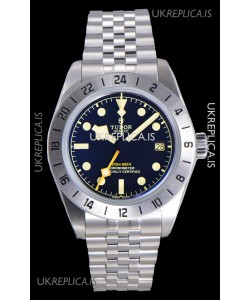Tudor Black Bay PRO 79470-0001 GMT Black Dial Jubilee Super Clone Watch 