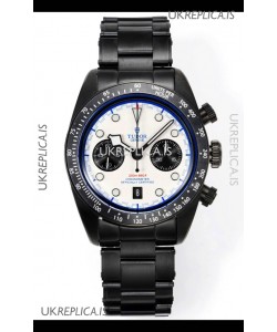 Tudor Heritage Black Bay Chrono White Dial Super Clone Watch 41MM