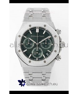 Audemars Piguet Super Clone Royal Oak Chronograph 26240 - 904L Steel in Green Dial 41MM