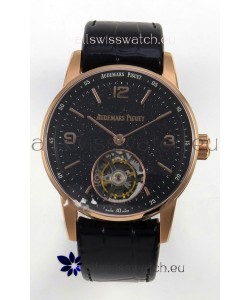 Audemars Piguet CODE 11.59 29396 Rose Gold Black Aventurine Enamel Super Clone Watch 