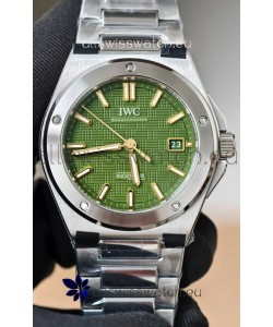 IWC Super Clone Ingenieur IW3289 Green Dial Swiss Replica Watch 