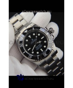 Rolex Submariner No-Date Japanese Replica Watch 904L Steel Black Dial