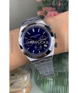 Vacheron Constantin Overseas Chronograph Blue Dial Super Clone Watch 